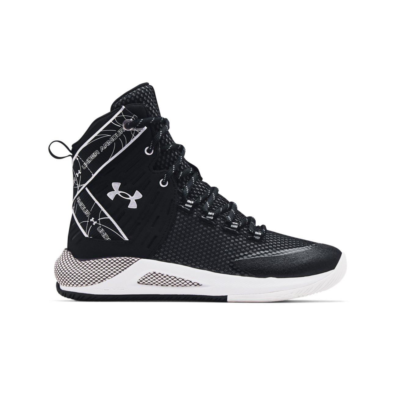 Womens black on sale under armour sneakers